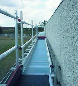 Werkbruggen Little Jumbo met vaste kantplanken