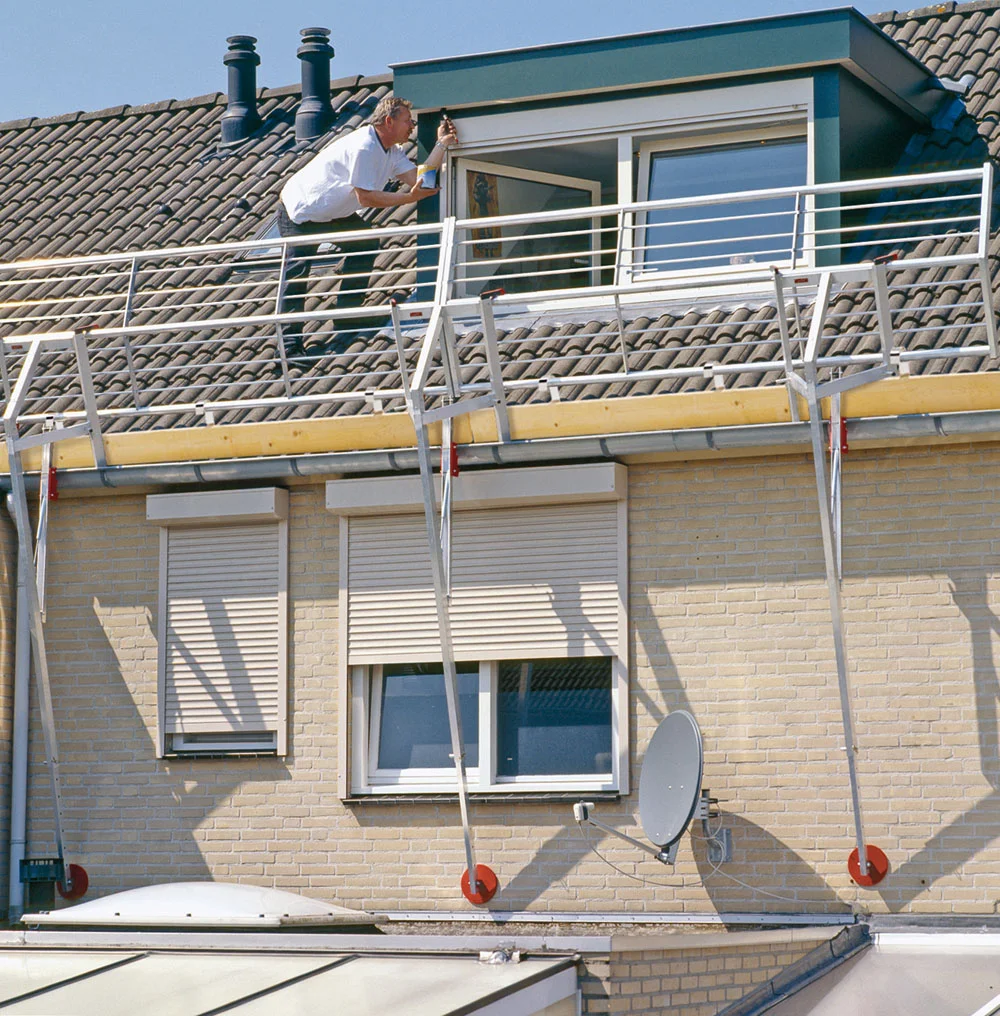 RSS Dakrandbeveiliging Roof Safety System | donvangorp.nl